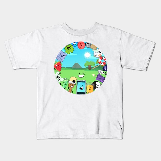 Inanimate Insanity Invitational Kids T-Shirt by PuppyRelp